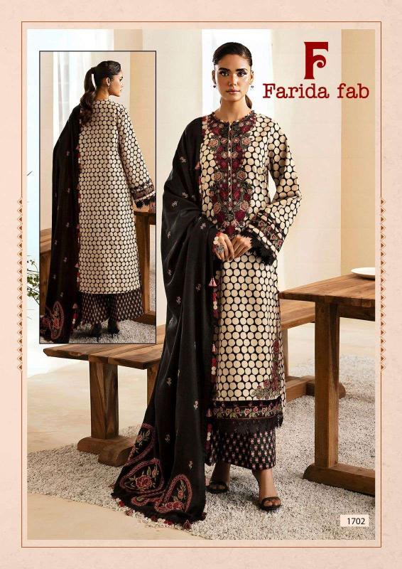 Farida fab ellija b vol-17 salwar suit material wholesale